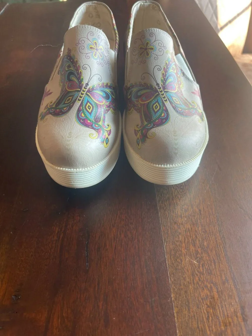 Walk Into Color Goby Handmade Slip-Ons Size 39